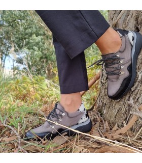 Zapato mujer Dora de cordones potro de Nival