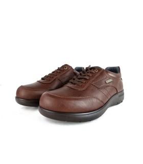 Zapato hombre cordones Street waterporoof marrón de Luisetti